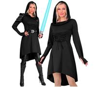 Widmann Medieval Gothic (Hooded Dress) (L) Black