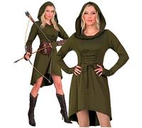 Widmann Medieval Gothic (Hooded Dress) (M) Green