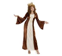 Widmann Medieval Princess (Dress, Choker, Crown Wiht Gems) (M) Different Colors