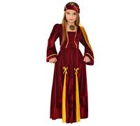 Widmann Medieval Princess (Dress, Headpiece With Veil) (128 cm / 5-7 Years) Bord