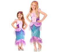 Widmann Mermaid (Dress, Headband With Starfish) (128 cm / 5-7 Years) Different C