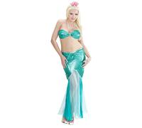 Widmann Mermaid (Dress With Pearl Necklace, Headband With Pearls) (M) Different