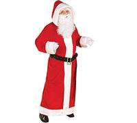 WIDMANN MILANO PARTY FASHION Babbo Natale, Set Costume Unisex Adulto, Rosso/Bianco, XL