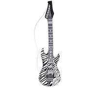 WIDMANN MILANO PARTY FASHION - Chitarra gonfiabile, lunghezza circa 105 cm, strumento, chitarra ad aria, festa in maschera, carnevale