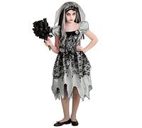 W WIDMANN MILANO Party Fashion - costume bambino sposa fantasma, vestito, fantasma, costumi in maschera, Halloween