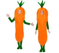 WIDMANN MILANO PARTY FASHION - Costume da carota per bambini, tuta, carota, verdura, festa a tema, carnevale