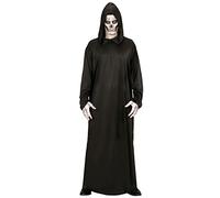 W WIDMANN MILANO Party Fashion - Costume da Mietitore, tunica nera, Tristo Mietitore, becchino, costumi di carnevale, Halloween