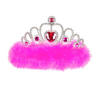 WIDMANN MILANO PARTY FASHION - diadema Girls Night Out, con pietre preziose e piume di marabù, copricapo, corona, addio al nubilato, addio al celibato, JGA