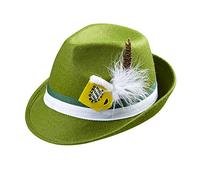 WIDMANN MILANO PARTY FASHION Fedora Bavarese con Decoro Piuma e Boccale in Feltro_0061A