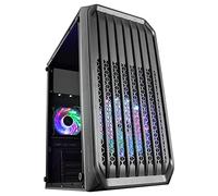 Custodia per PC Mars Gaming MC-S2 Micro-ATX FRGB USB 3.0 con finestra nera