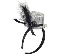 Widmann Mini Cilindro - Bambino e Adulto - Argento