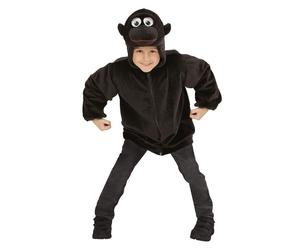Widmann Monkey In Soft Plush (Hoodie With Mask) (113 cm / 3-5 Years) Brown