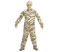Widmann Mummy (Coat, Pants, Mask) (158 cm / 11-13 Years) Grey