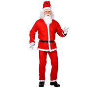 W WIDMANN MILANO Party Fashion-Babbo Natale Costume Uomo, Multicolore, (Taglia Unica), 1536E