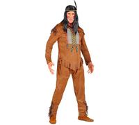 Widmann Native Indian (Coat, Pants, Headband) (L) Brown