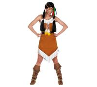Widmann Native Indian (Coat, Pants, Headband) (XL) Brown
