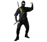 W WIDMANN MILANO Party Fashion - Costume ninja, samurai, guerriero, combattente giapponese, carnevale