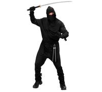 W WIDMANN MILANO Party Fashion - Costume ninja, samurai, guerriero, guerriero ombra, combattente, costumi di carnevale, carnevale