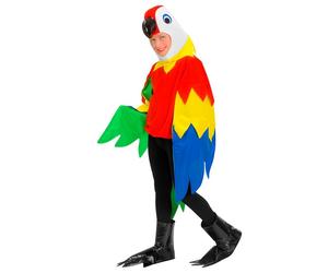 Widmann Parrot (Costume, Mask, Feet) (128 cm / 5-7 Years) Different Colors