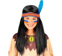 Widmann Parrucca da Indiano - Bambino - 1 pz.