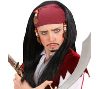 Widmann Parrucca da Pirata dei Caraibi - Bambino - 1 pz.