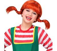 Widmann Parrucca Divertente con Trecce - Bambino - 1 pz.