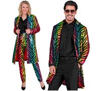 Widmann Party Fashion Coat (Animalier Leopard Sequin Coat) (XXL) Gold
