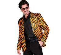 W WIDMANN MILANO Party Fashion - Giacca con Paillettes da Uomo, Blazer Disco Anni '70 per Festival e Carnevale