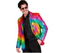 Widmann Party Fashion Jacket (Blue Waves Sequin Jacket) (XXL) Turquoise / Light