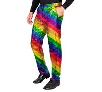 Widmann Party Fashion Pants (Rainbow Sequin Pants) (S) Rainbow