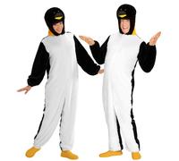 Widmann Penguin In Soft Plush (Hooded Jumpsuit With Mask) (M/L - h 175 cm) Diffe