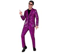 Widmann Pink Animalier Party Fashion Suit (Jacket, Pants) (L) Pink