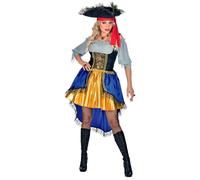 Widmann Pirate Captain (Dress With Shirt, Hat) (M) Different Colors