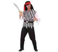 Widmann Pirate (Coat, Pants, Belt, Headband) (XL) Different Colors