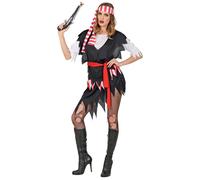 Widmann Pirate (Dress, Belt, Headband) (M) Different Colors