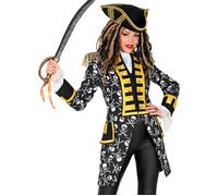 Widmann Pirate Parade Coat For Woman (XL) Different Colors