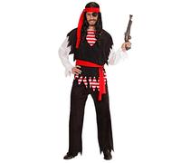 Widmann Pirate (Shirt, Vest, Pants, Belt, Headband) (M) Different Colors