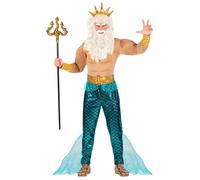 Widmann Poseidon (Muscle Shirt, Pants, Belt, Cuffs, Crown) (S) Different Colors