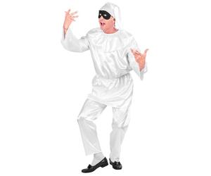 Widmann Pulcinella (Coat, Pants, Hat) (158 cm / 11-13 Years) White