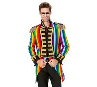 Widmann Rainbow Parade Coat For Man (L) Rainbow