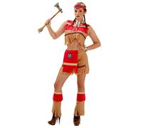 Widmann Ray Of Moonlight (Top, Skirt, Boot Covers, Headband) (S) Brown