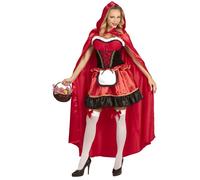 Widmann Red Capelet (Dress, Hooded Cape) (M) Red