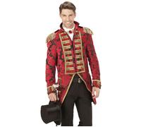 Widmann Red Jacquard Parade Coat For Man (M) Red