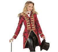 Widmann Red Jacquard Parade Coat For Woman (S) Red