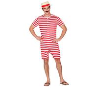 Widmann Retro Bathing Suit (Jumpsuit) (L) Red