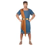 Widmann Roman Emperor (Toga, Belt, Laurel Wreath) (XL) Blue
