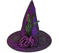 W WIDMANN MILANO Party Fashion - Costume per bambini Scheletro fiorito, abito con cerchietto, travestimento Dia de los Muertos, Halloween