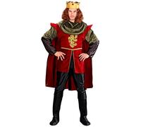 Widmann Royal Knight (Coat, Cape, Pants, Boot Covers, Crown With Gems) (L) Diffe