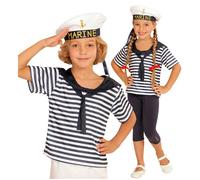 Widmann Sailor (Shirt, Hat) (104 cm / 2-3 Years) Different Colors