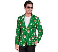 Widmann Santa Claus Party Fashion Jacket (Jacket) (M) Green